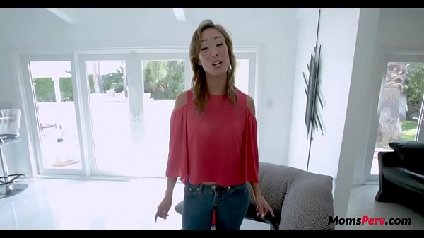 Busty asian step mom scares her stepson into a fuck ! WTF