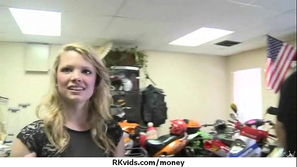 Tight teen fucks a man in front of the camera for cash 2