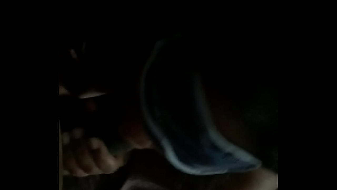 Redbone Thick and Sweet sucking cock in the dark