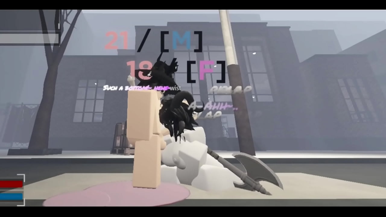 Forcing Roblox slut to swallow my dick