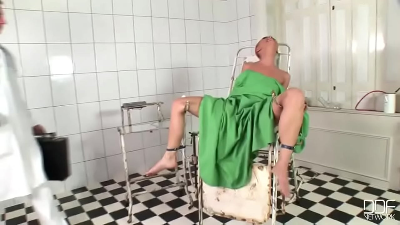 Deviant doctor examines C.J's pussy