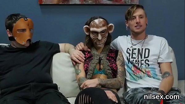 Frisky nympho was taken in butt hole asylum for harsh treatment