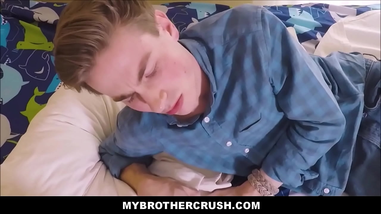 Young Schoolboy Twink StepBrother Has Sex With Older StepBrother After Having Wet Dreams POV