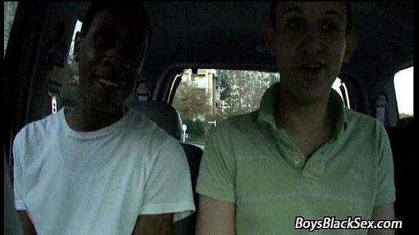 Blacks On Boys - Interracial Hardcore Gay Porn Movie 13