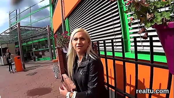 Enchanting czech teen was tempted in the hypermarket and banged in pov