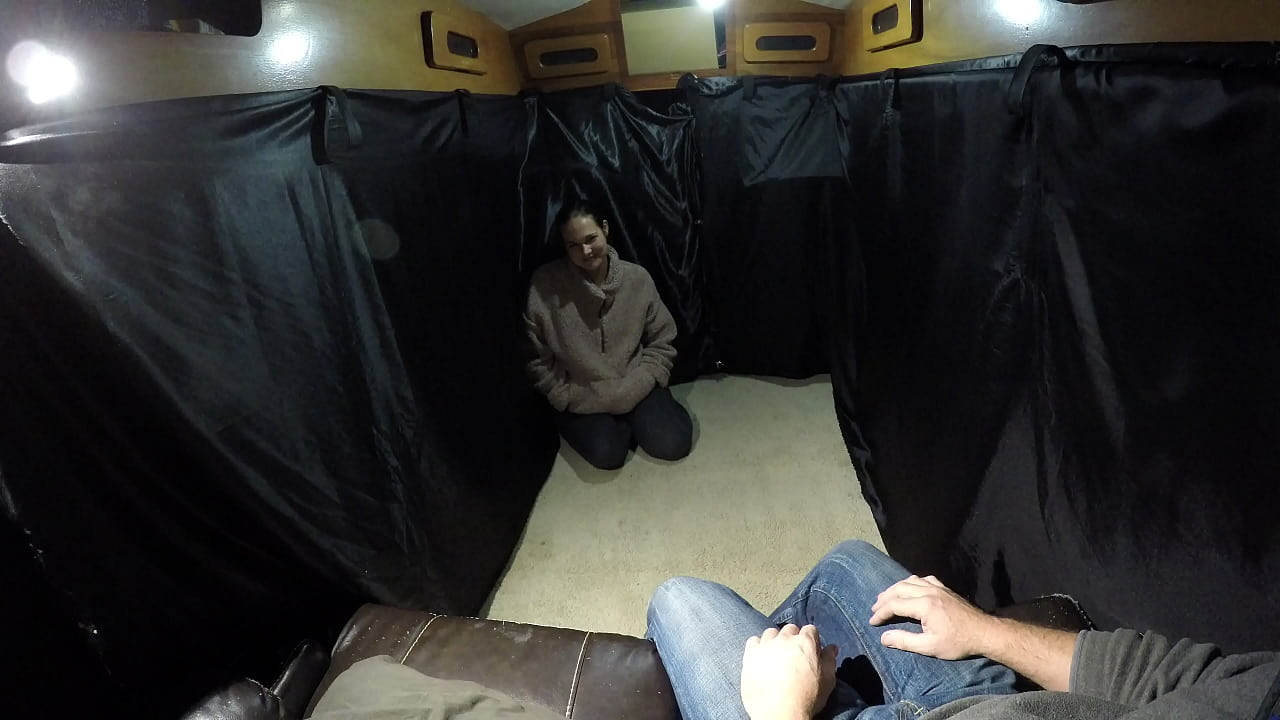 Slut Pounded in Strangers Van