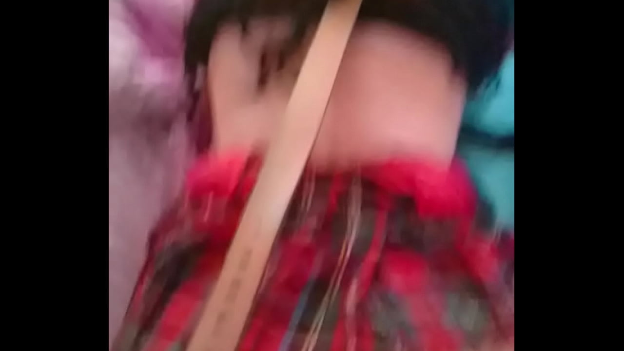 On a leash doggy style