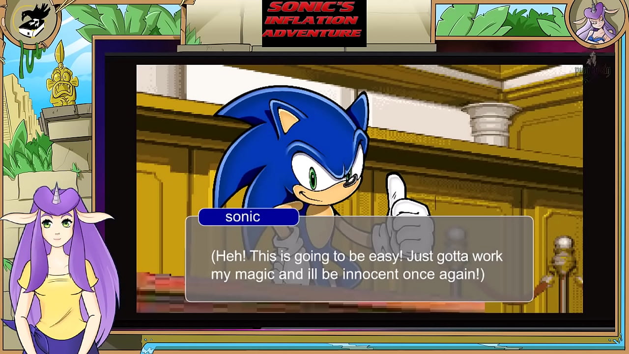 Sinfully Weird Games Sonic Inflation Adventure One The Weirdness cums