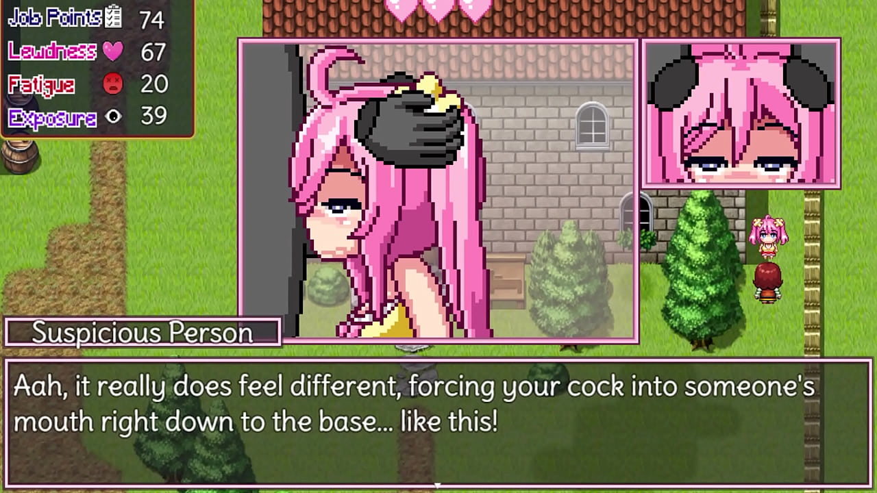 Busty pink haired girl gives her best - 9