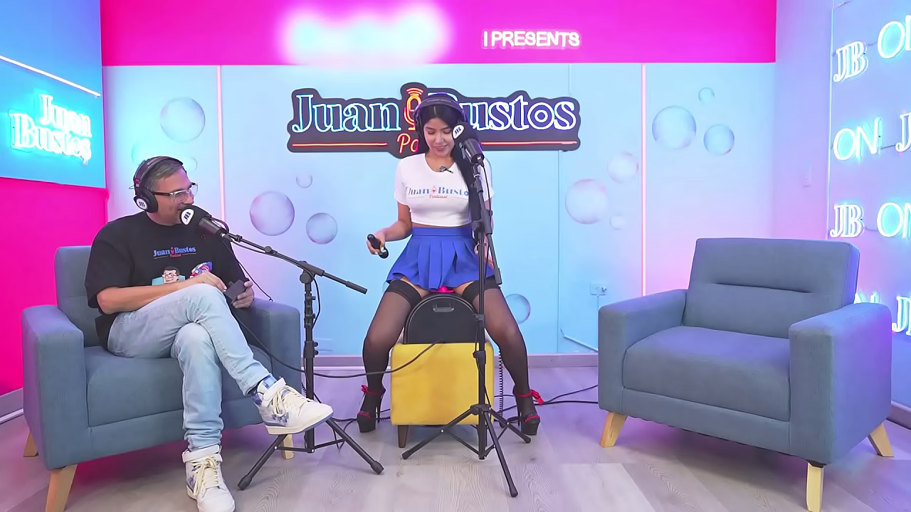 Busty MayaOfi sucks the cameraman&rsquo;s cock until he cums and writhes with pleasure in a fuckmachine