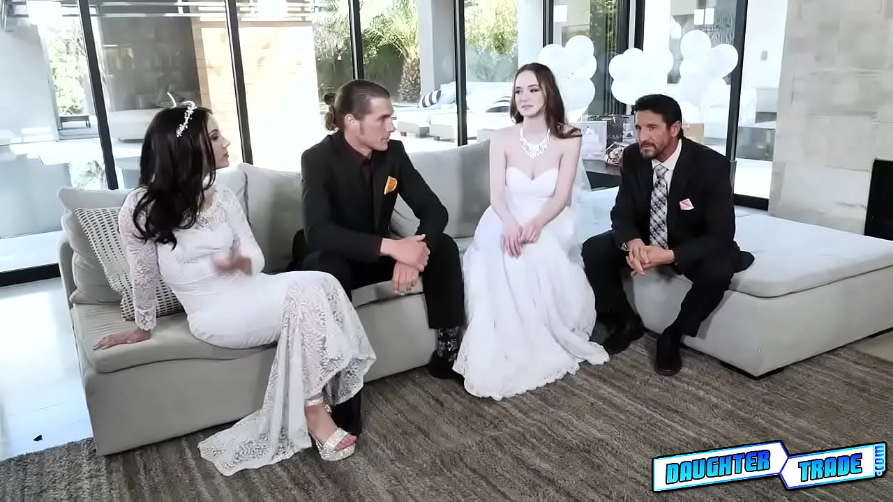 Daddies helping out their stepdaughters Hazel Moore and Jazmin Luv to get some sex knowledge