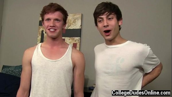 Hot gay sex Zaden deep-throats on Riler's nipple as he pummels him