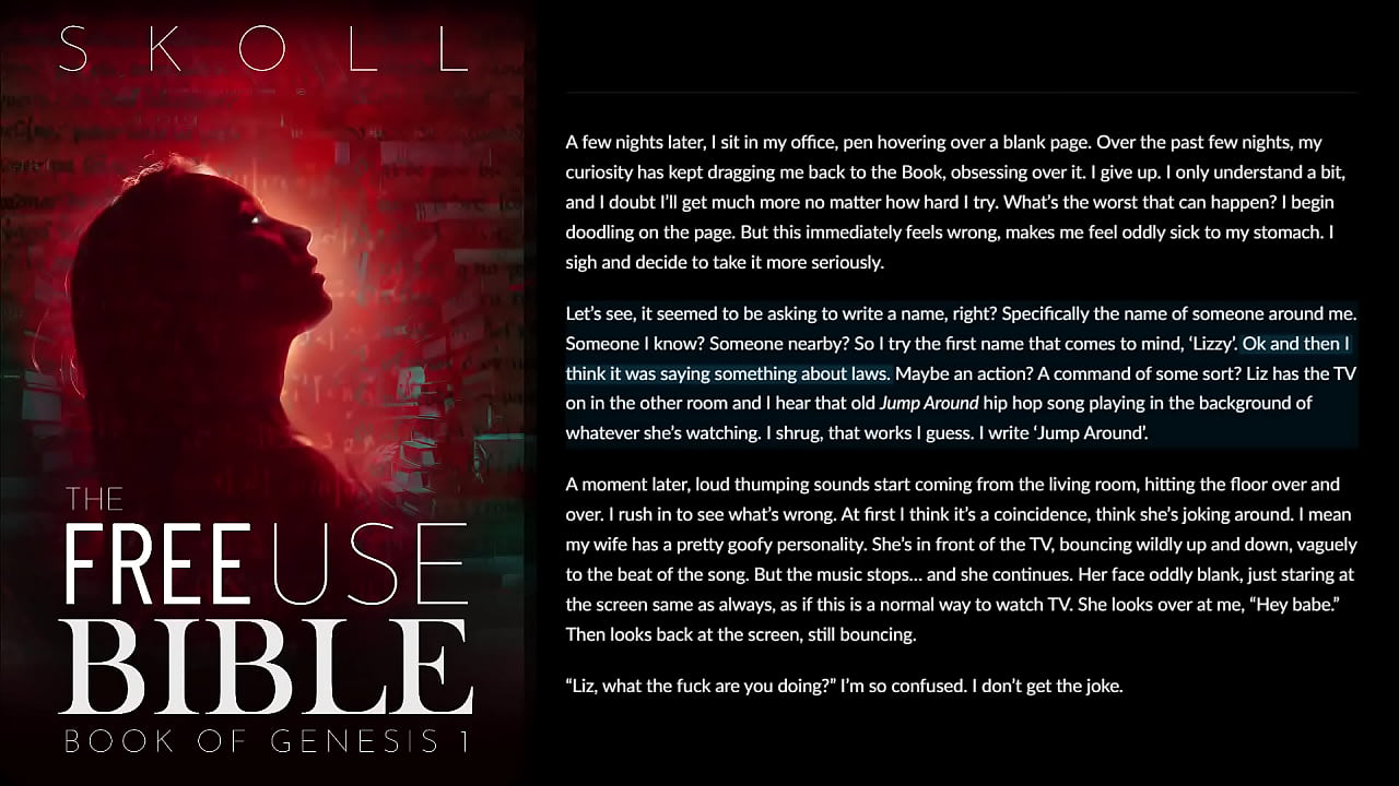 The Free-Use Bible: Book of Genesis 1 (audiobook erotica literotica audio story) edit