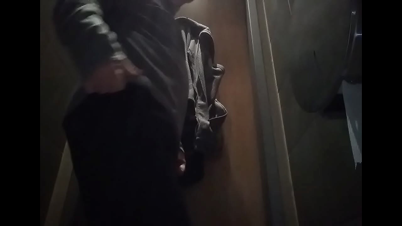 Naughty guy peeing in sexy women's underwear