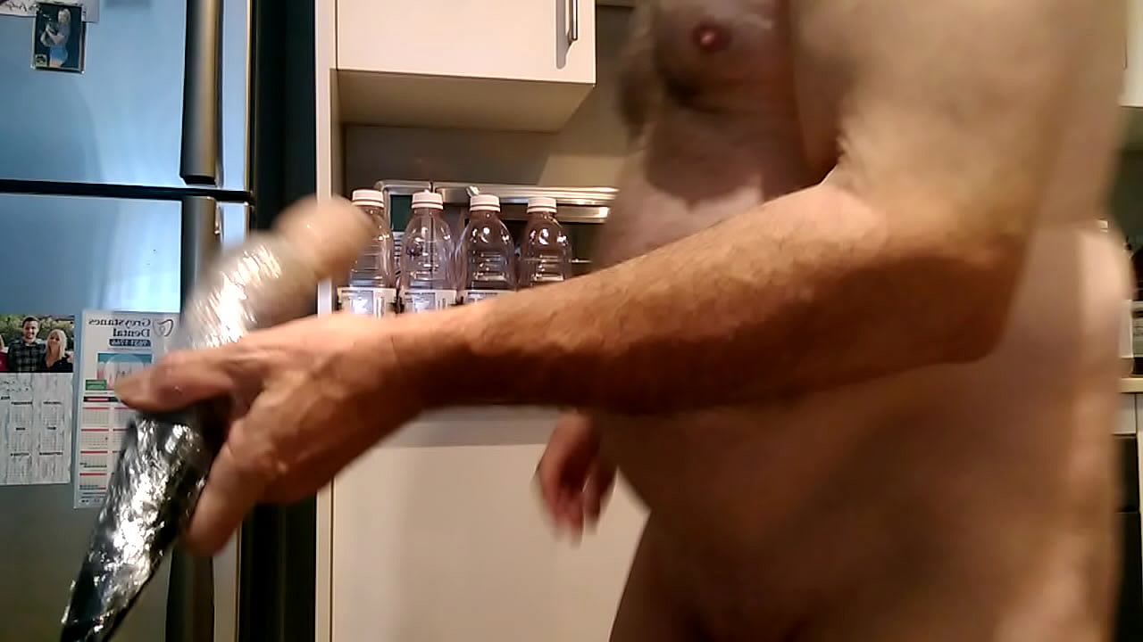 playing with a vibrator deep in my ass