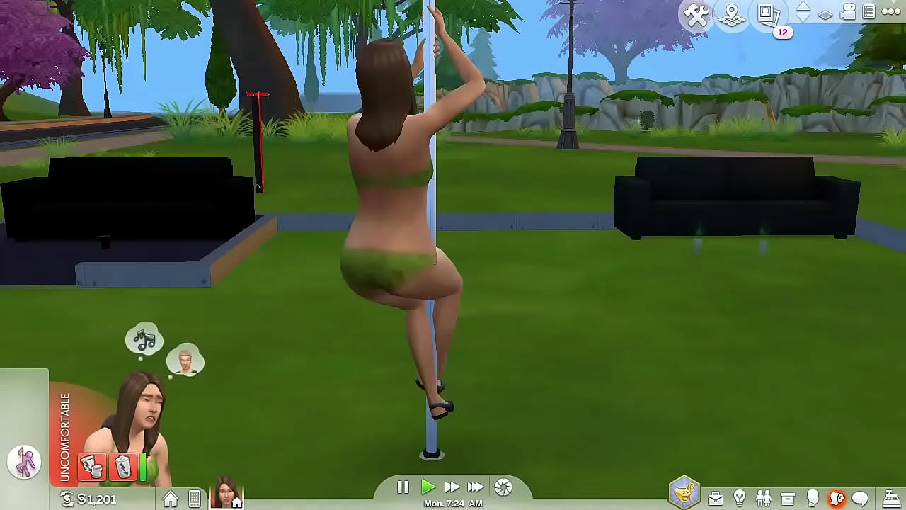 Sims 4 Pole Dance and A Little Something Extra