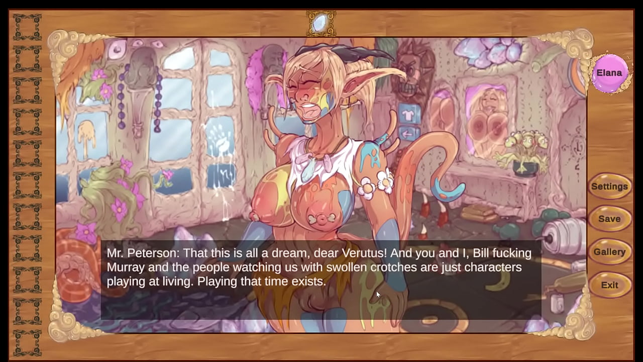 Magic Dorm 2 [ Psychedelic HENTAI game ] Ep.1 weird goddess of SEX have to save the world !