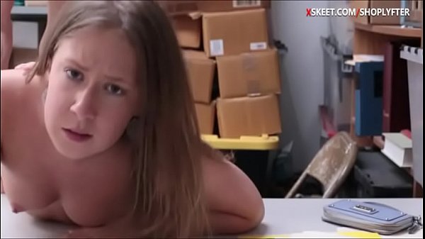 Pretty thief pounded by nasty LP officer