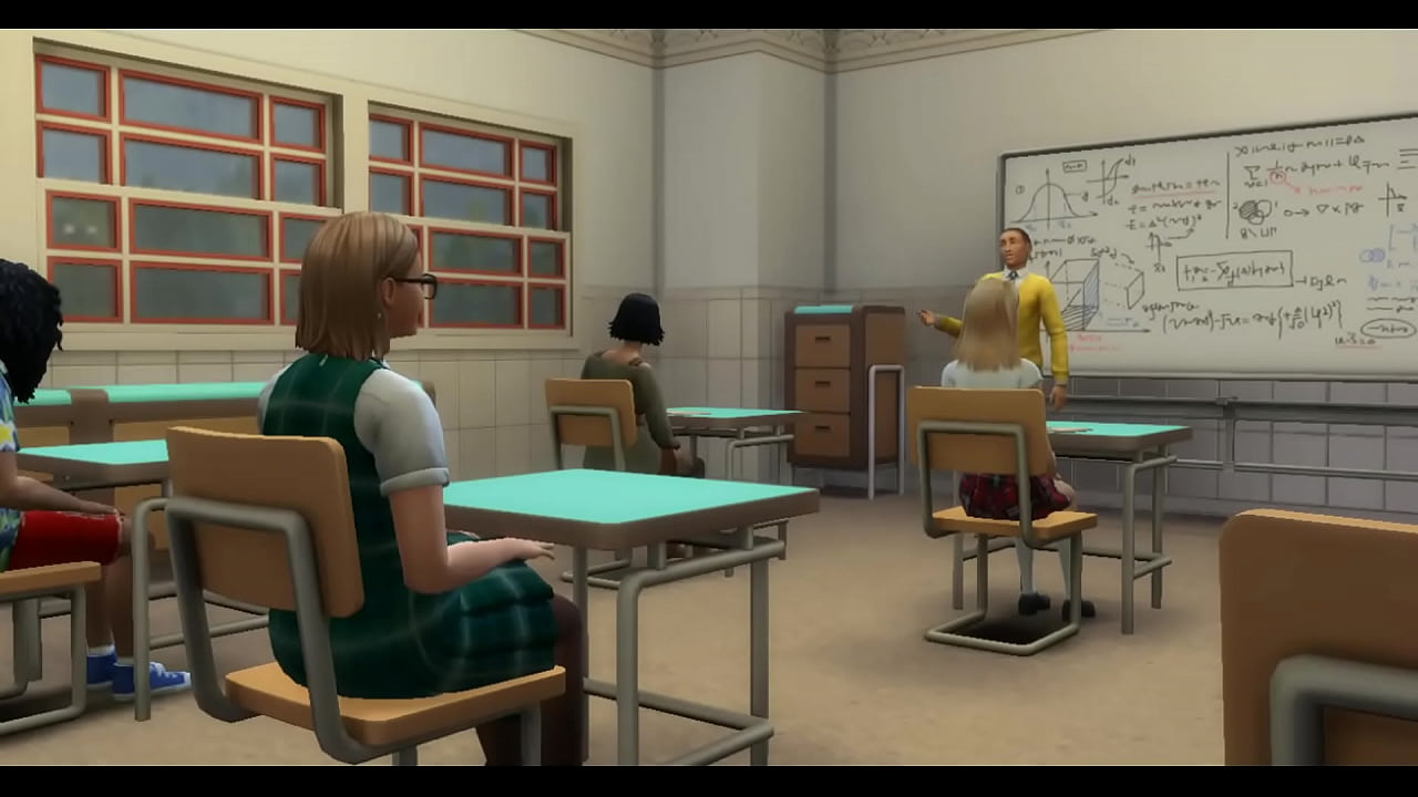 Alumna seduce a su profesor y terminan cogiendo