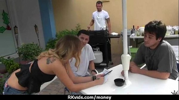 Sexy natural chick trades cash for some rough sex 25