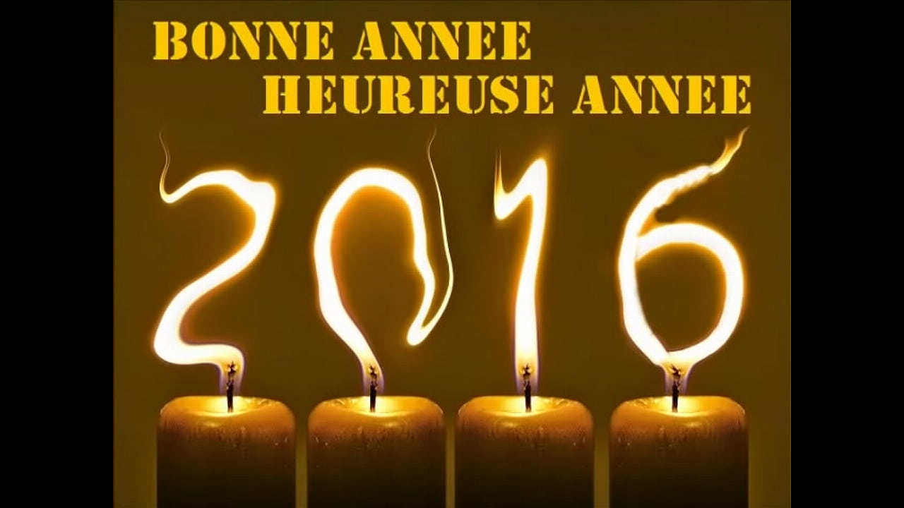Bonne ann&eacute;e 2016!