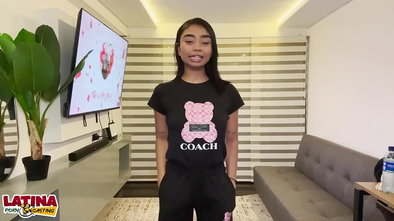 Carol Tiny - Takes Her First Big White Cock In Her Asshole For Latina Casting