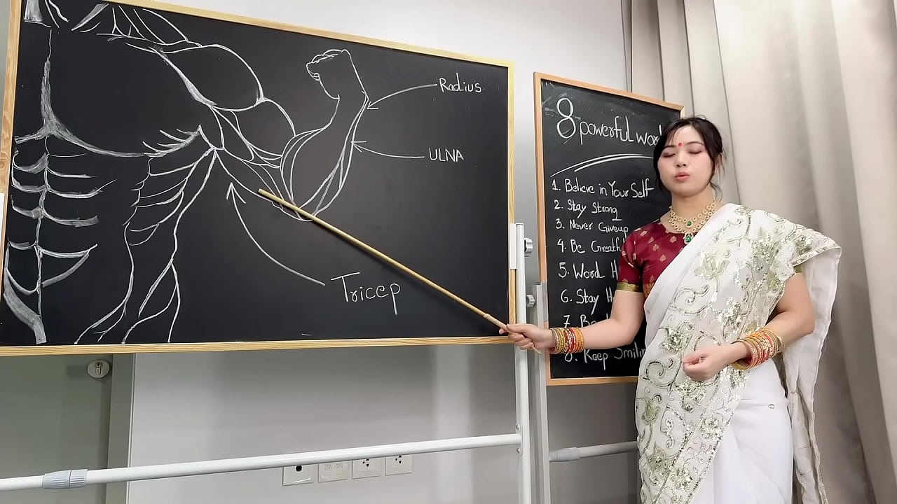 Indian Fitness Trainer Teach Hardcore Sex Exercises