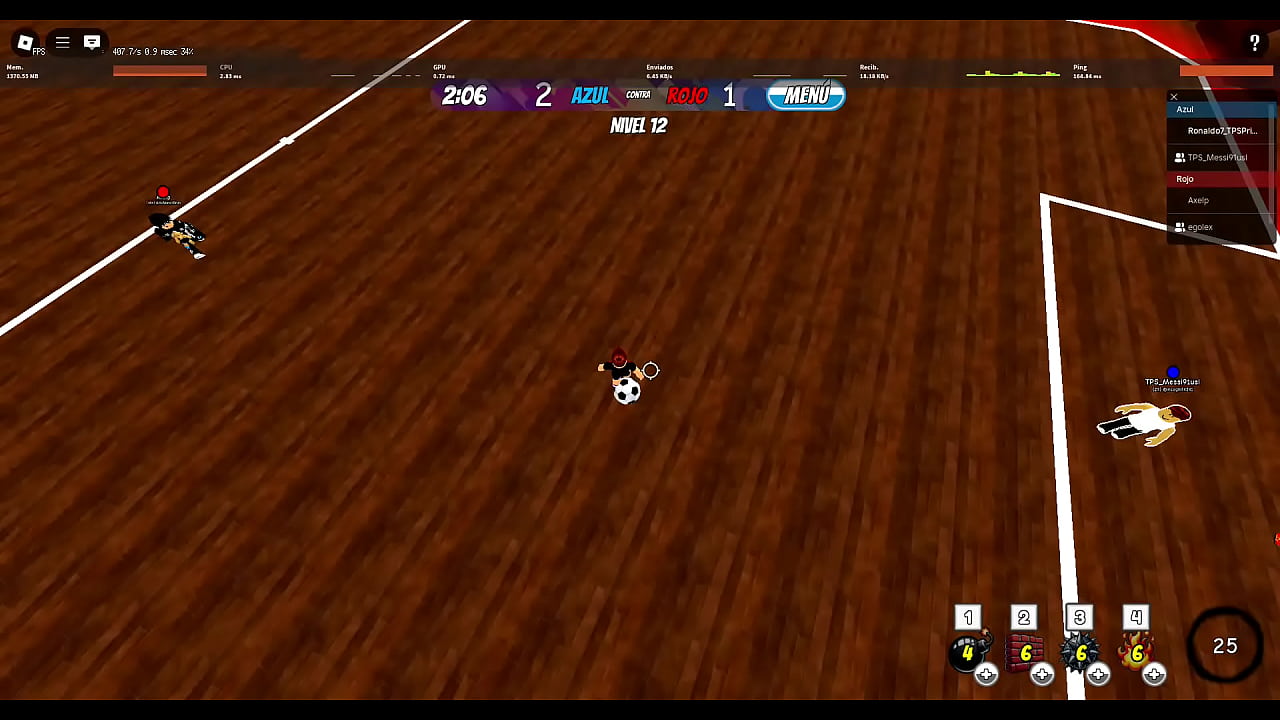 Ronaldo TPS hace de las suyas con Messi TPS (no duraras mas de 30 segundos)