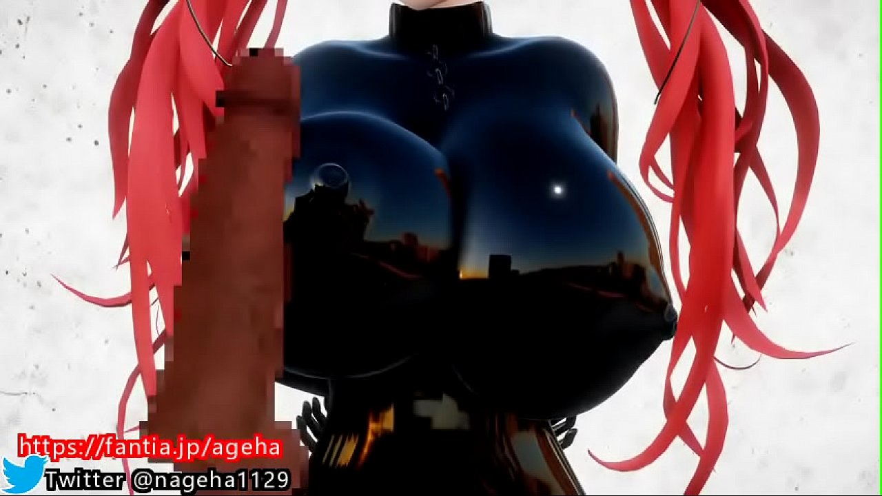 [3d big tits girl]Push the cock against the swaying breast [big boobs][mmd][3d hentai][busty]
