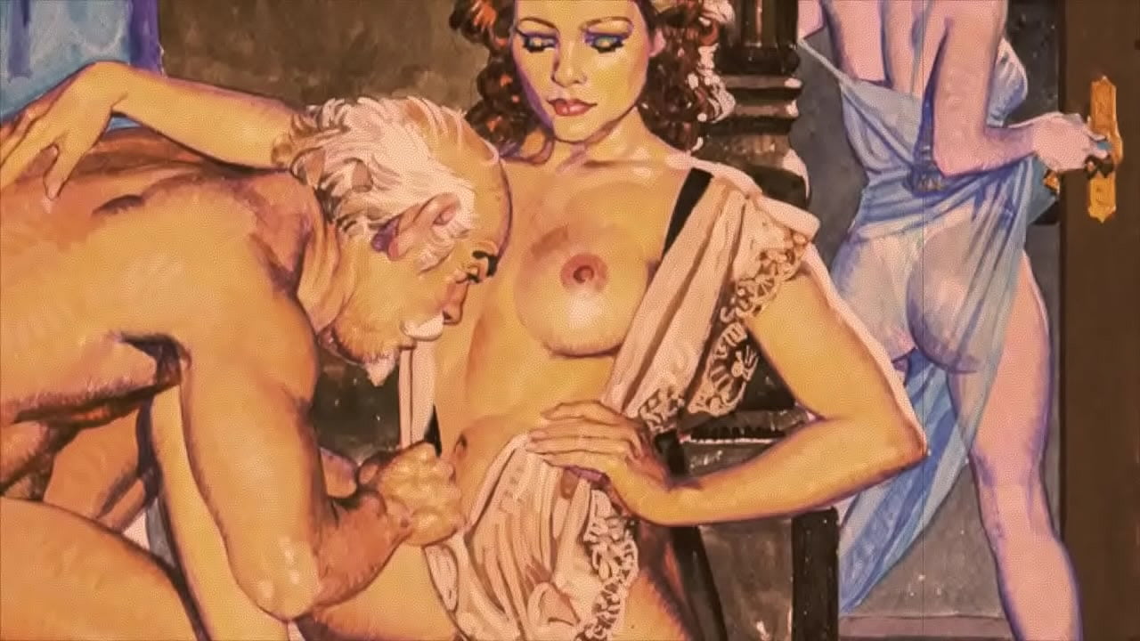 retro erotic drawings