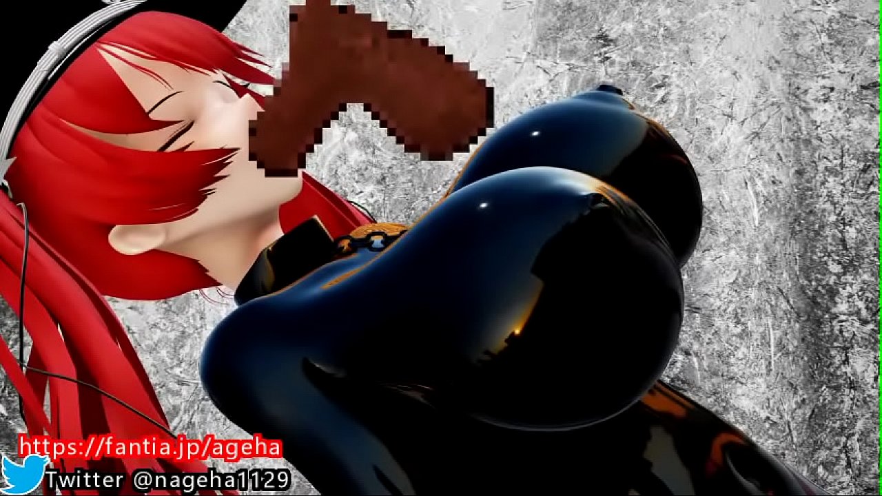 3D big tits girl blowjob [3D MMD]