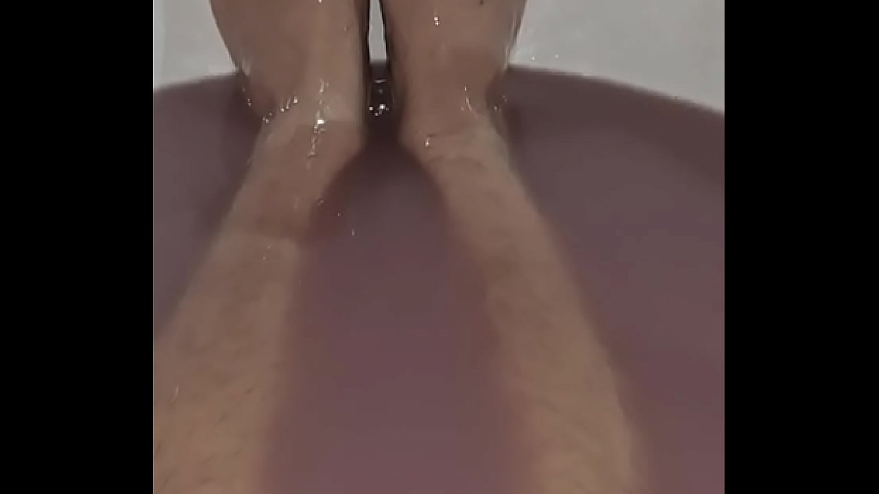 Magenta Slime Bath Entertainment Fun Solo Male Content in 2024 Naked Nude Barefoot