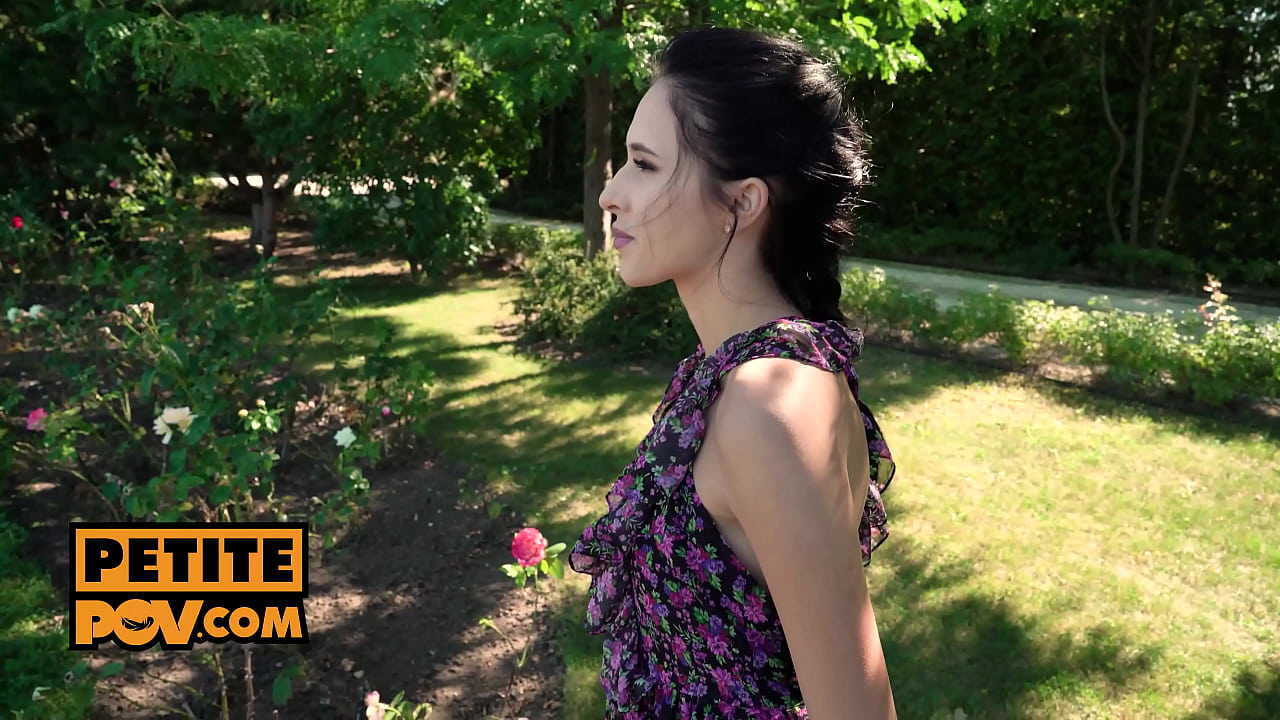 itsPOV - Outdoor anal adventures with petite slut Alyssa Bounty