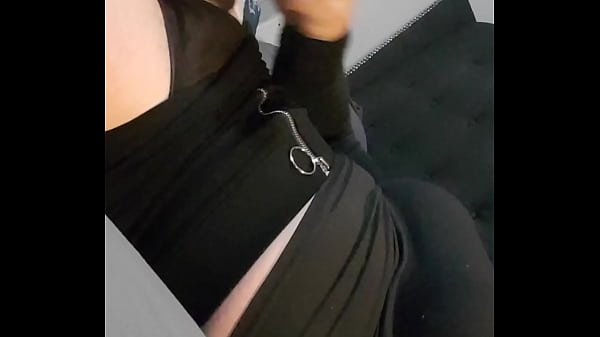 Sissy trap plays with big cock 