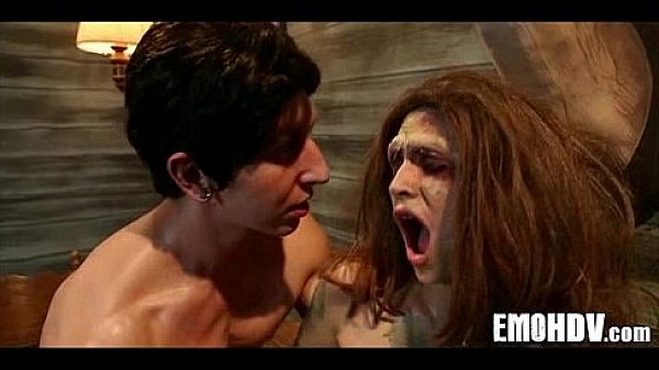 Emo babe with tats gets some dick 231  