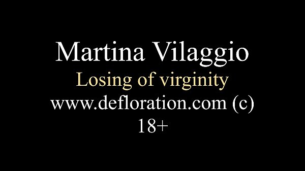 18 y.o girl Martina   lost her virginity with professional actor Thomas Stone