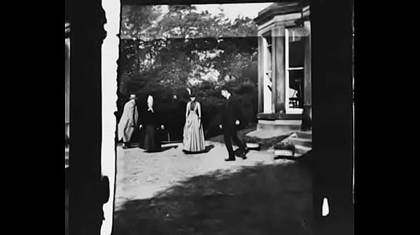 View 'Roundhay Garden' from 1888, possibly the earliest known motion picture. #FilmHistory #VintageCinema