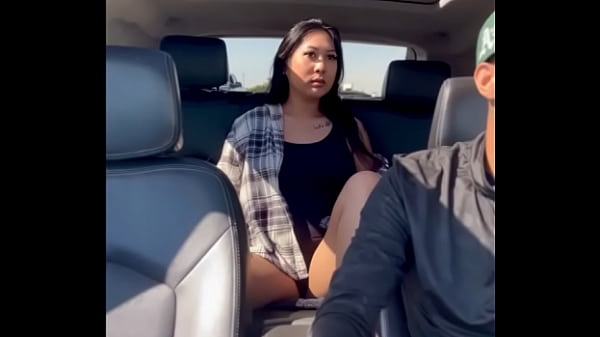 Filipina gets bbc car ride