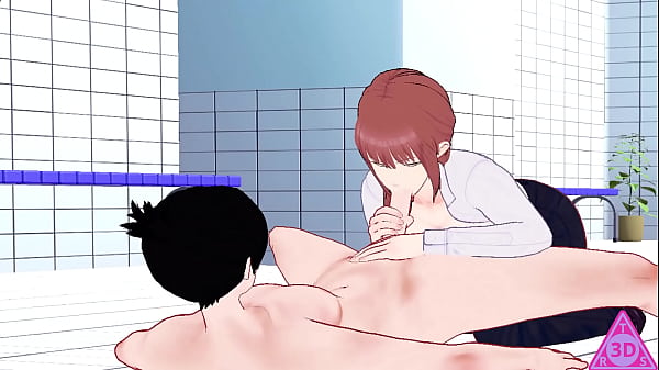 Parodia Makima Aki Hayakawa gioco hentai di sesso uncensored Japanese Asian Manga Anime Game KK..TR3DS..2/6  