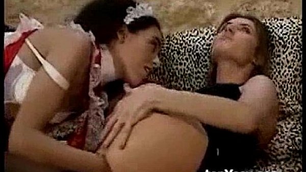 Lesbian maid fucks her female boss -part2-  