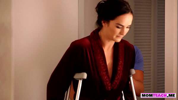 MILF Bianca Breeze has just gotten out of the hospital and gets naked with her stepson When she finds him fucking she steps in and enjoys threesome  