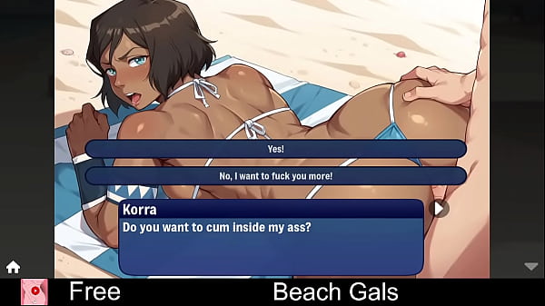 Beach Gals (free game itchio) Visual Novel, 2D, Adult, AI Generated, Anime, Dating Sim, Eroge, Erotic, NSFW, Romance, game  