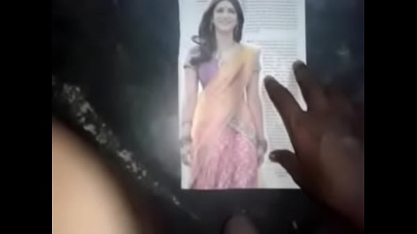 My Cum Tribute to my sweet indian actress Surthi Hassan