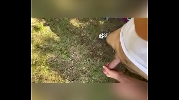 Fuck me quickly on the nature!