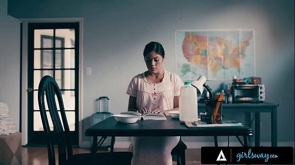 18 years old nuns Alina Lopez and Kendra Spade can't resist their amorous urge.