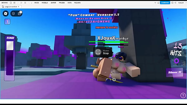 follo a una random en Roblox y le gusta que me la folle 