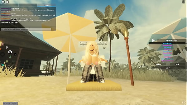 Roblox another blondie wanted some cock in her wet pussy 