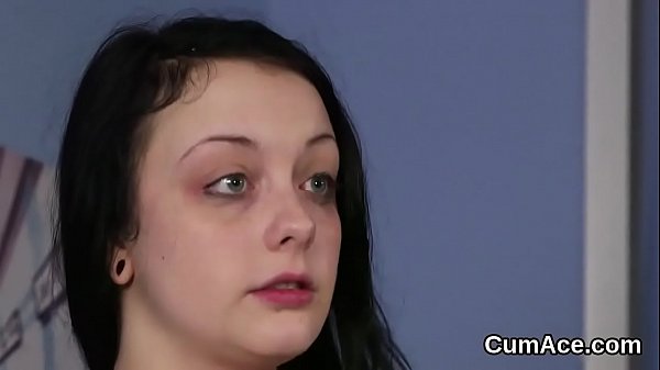 Alluring teenie loves a throat sucking and plenty of jizm on her face