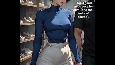 straight homophic man being turned into straight female