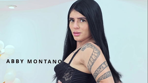 ABBY MONTANO. First anal. big gape.